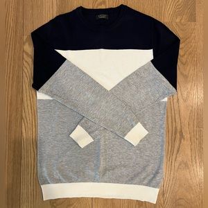 Zara mens’ long sleeve sweater
